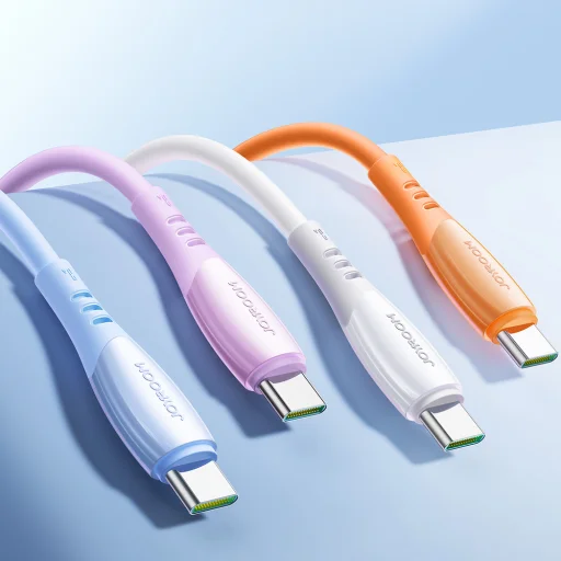 Joyroom S-A59 Vibrant Series 3A kábel USB-A - USB-C 1.2m - modrý - 8