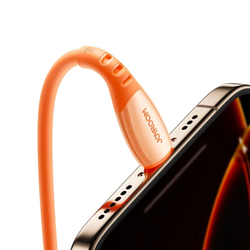 Joyroom S-A59 Vibrant Series 30W USB-C - Lightning kábel 1,2m - oranžový - 12