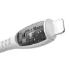 Joyroom S-A59 Vibrant Series 3A USB-A - Lightning kábel 1.2m - biely thumbnail