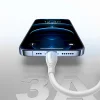 Joyroom S-A59 Vibrant Series 3A USB-A - Lightning kábel 1.2m - biely thumbnail