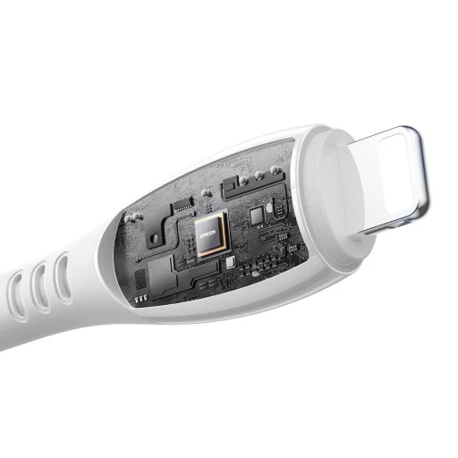 Joyroom S-A59 Vibrant Series 3A USB-A - Lightning kábel 1.2m - biely - 3