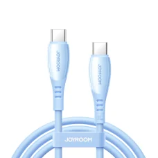 Joyroom S-A59 Vibrant Series 60W kábel USB-C – USB-C 1,2 m – modrý