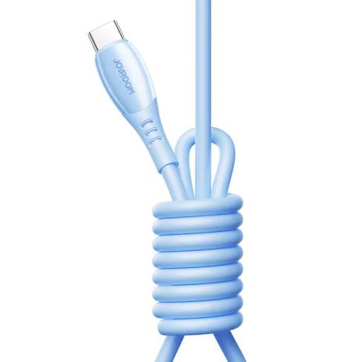 Joyroom S-A59 Vibrant Series 60W kábel USB-C – USB-C 1,2 m – modrý - 4