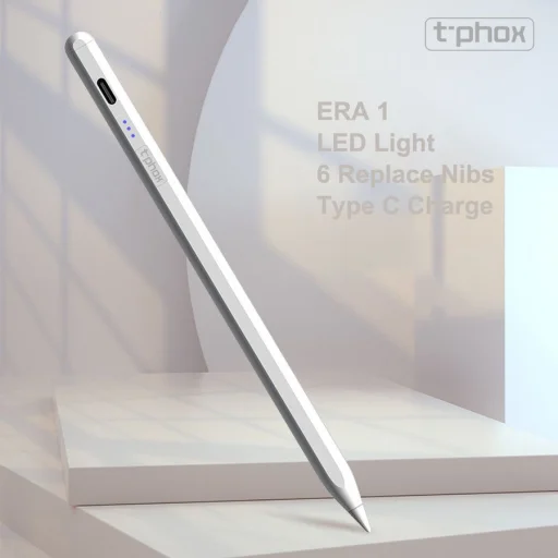 Apple T-PHOX STYLUS ERA 1 USB-C NABÍJANIE BIELA - 2