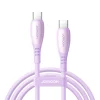 Joyroom S-A59 Vibrant Series 60W USB-C - USB-C kábel 1.2m - fialový thumbnail