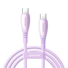 Joyroom S-A59 Vibrant Series 60W USB-C - USB-C kábel 1.2m - fialový