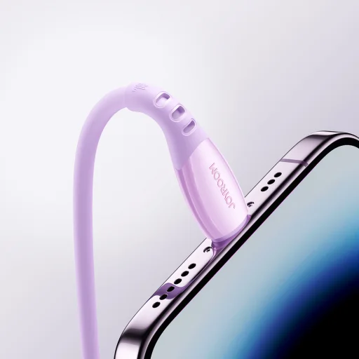 Joyroom S-A59 Vibrant Series 60W USB-C - USB-C kábel 1.2m - fialový - 10