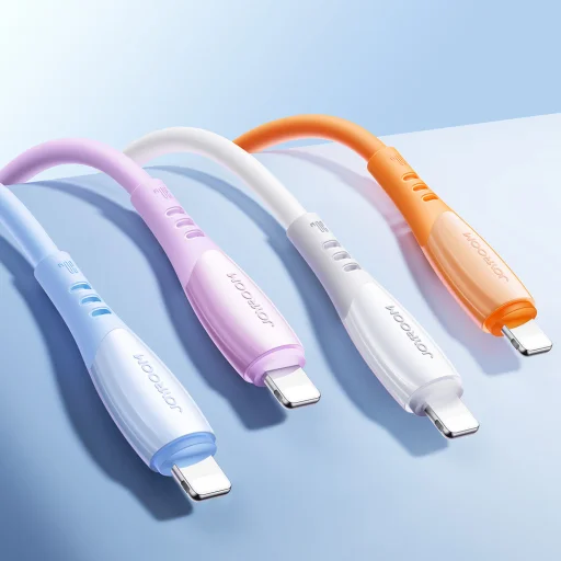 Joyroom S-A59 Vibrant Series 30W USB-C - Lightning kábel 1,2m - modrý - 8