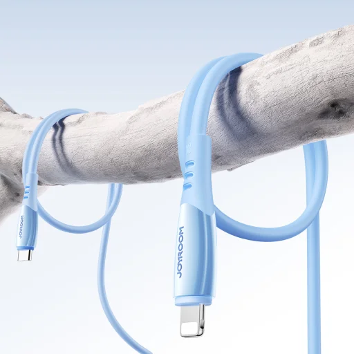 Joyroom S-A59 Vibrant Series 30W USB-C - Lightning kábel 1,2m - modrý - 9