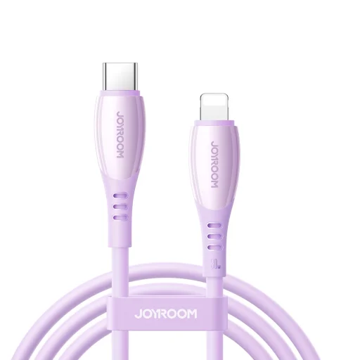 Joyroom S-A59 Vibrant Series 30W USB-C - Lightning kábel 1.2m - fialový - 1
