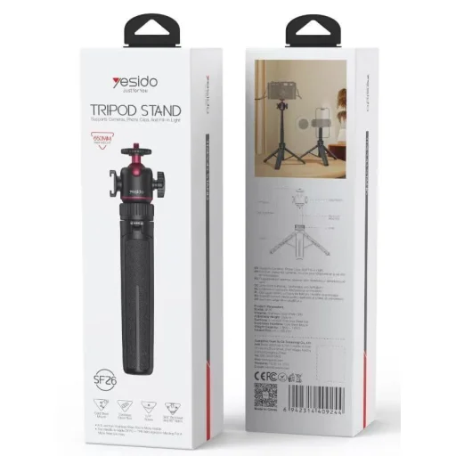 Statív YESIDO SF26 <65CM čierny - 1