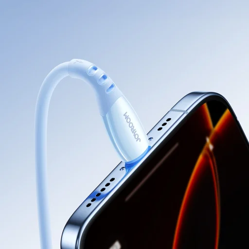 Joyroom S-A59 Vibrant Series 3A USB-A - Lightning kábel 1.2m - modrý - 10