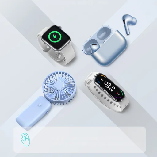 Joyroom JR-QP192 Star Series Mini 20000mAh 22.5W Powerbank s digitálnym displejom - čierna - 15