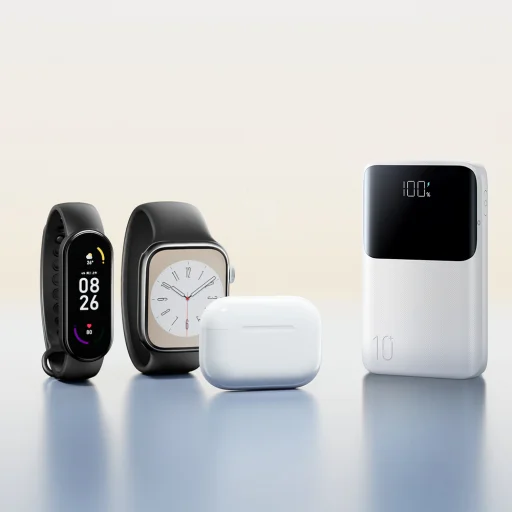 Joyroom JR-QP191 Star Series Mini 10000mAh 22.5W Prenosná nabíjačka s digitálnym displejom - Biela - 4