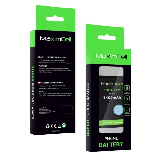 Maximcell batéria Nokia 225 (BL-4UL) 1400mAh Li-ion - 2