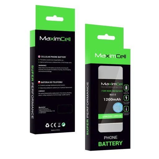Maximcell batéria Nokia 3510/3410 (BLC-2) 1200mAh Li-ion - 2