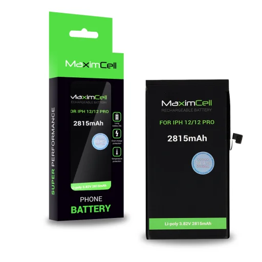 Maximcell Batéria iPhone 12/12 Pro 2815mAh Li-poly - 1