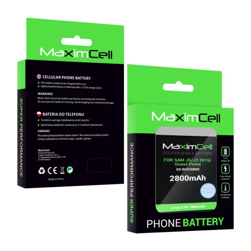 Maximcell batéria Samsung J500/J320 Galaxy J5/J3 2016/Grand Prime (EB-BG530BBE) 2800mAh Li-ion - 2