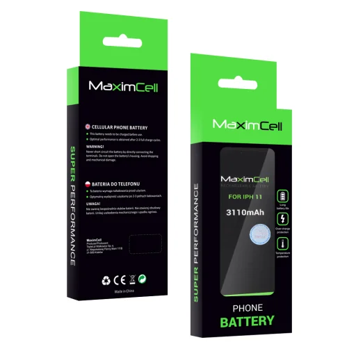 Maximcell batéria pre iPhone 11 3110mAh Li-poly - 2