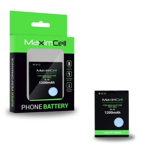 Maximcell batéria Nokia E5/E7/N8/N97 Mini (BL-4D) 1200mAh Li-ion - 1