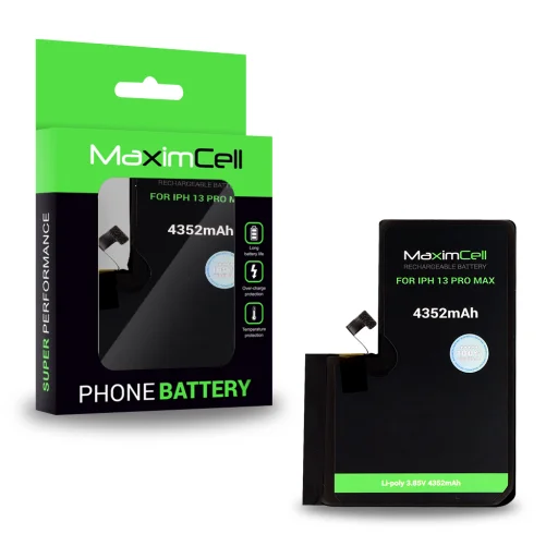 Batéria MaximCell pre iPhone 13 Pro Max 4352mAh Li-poly - 1