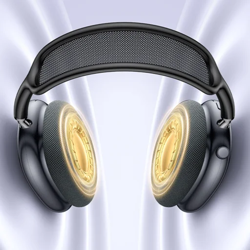 Yesido - Bezdrôtové slúchadlá (EP14) - Bluetooth 5.4, 40mm reproduktory, 500mAh - Čierne - 2