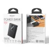 Yesido - Power Bank (YP92) - Magnetické bezdrôtové rýchlonabíjanie, USB, Type-C, digitálny displej, štýlový, 10000mAh, 22.5W - sivá thumbnail