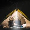 Yesido - Baterka (TC11) - Teleskopický zoom, Biela laserová LED, 3 režimy, Nabíjateľná, Digitálny displej, 3W, 1200mAh - Čierna thumbnail