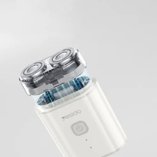 Yesido - Elektrický holiaci strojček (MG20) - Type-C, 3200RPM, 400mAh - Biely - 4