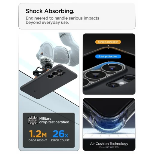 Samsung Galaxy S26 Ultra puzdro Spigen Nano Pop Mag Magsafe čierny sezam - 11