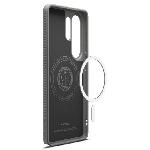 Samsung Galaxy S26 Ultra puzdro Spigen Liquid Air Mag Magsafe mramorovo sivá - 6