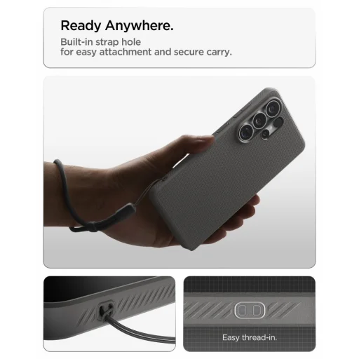 Puzdro Spigen Liquid Air pre Samsung Galaxy S26 Ultra sivé - 12