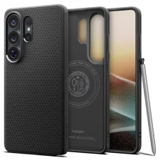 Samsung Galaxy S26 Ultra Spigen Liquid Air Mag Magsafe puzdro, čierne matné