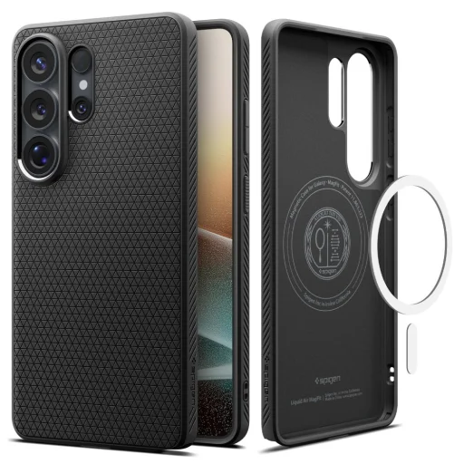 Samsung Galaxy S26 Ultra Spigen Liquid Air Mag Magsafe puzdro, čierne matné - 2