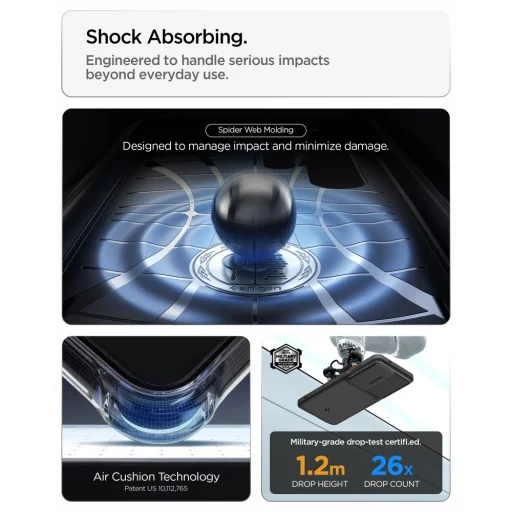 Samsung Galaxy S26 Ultra Spigen Optik Armor puzdro čierne - 7