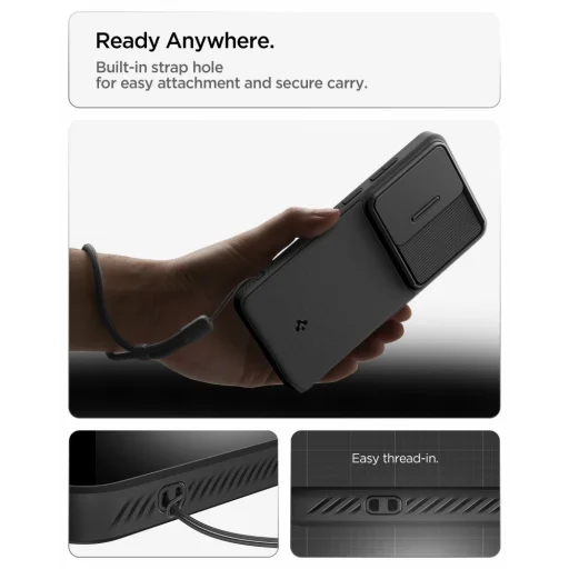 Samsung Galaxy S26 Ultra Spigen Optik Armor puzdro čierne - 9