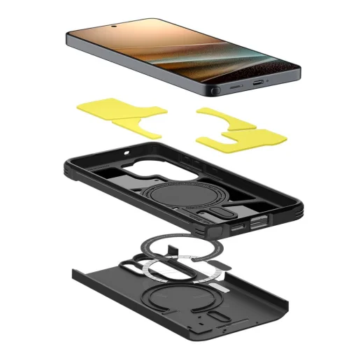 Samsung Galaxy S26 Ultra puzdro Spigen Tough Armor Mag Magsafe čierne - 5