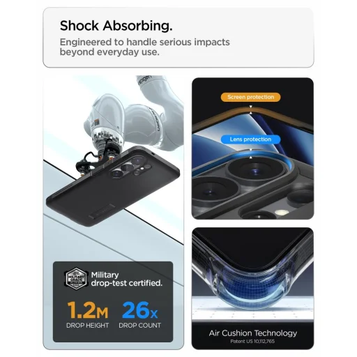 Samsung Galaxy S26 Ultra puzdro Spigen Tough Armor Mag Magsafe čierne - 11