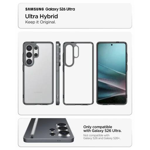 Puzdro Spigen Ultra Hybrid pre Samsung Galaxy S26 Ultra - 6