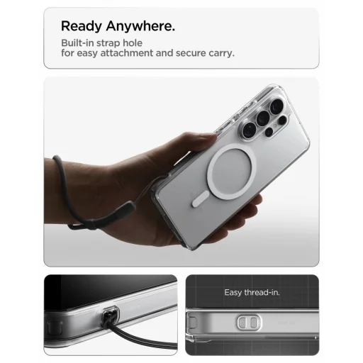 Samsung Galaxy S26 Ultra Spigen Ultra Hybrid Mag Magsafe priehľadný/biely obal - 13