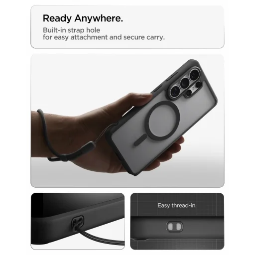 Samsung Galaxy S26 Ultra Spigen Ultra Hybrid Mag Magsafe puzdro Matte Black / Čierna matná - 13