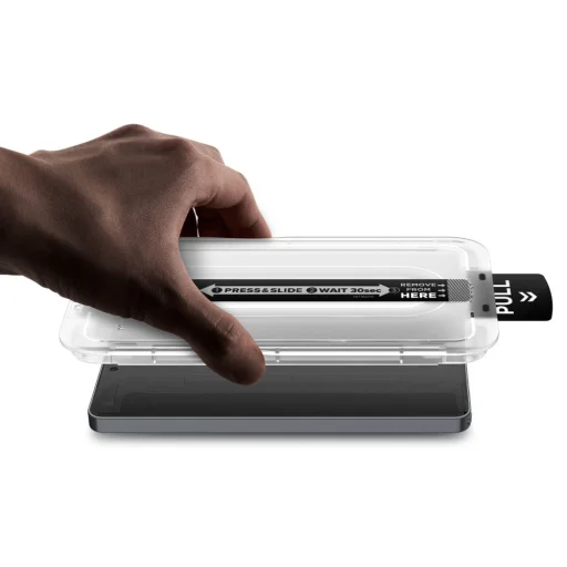 Samsung Galaxy S26 Ultra Spigen Glas.tR EZ Fit Pro Anti Reflection ochranné sklo, balenie 2 ks - 3