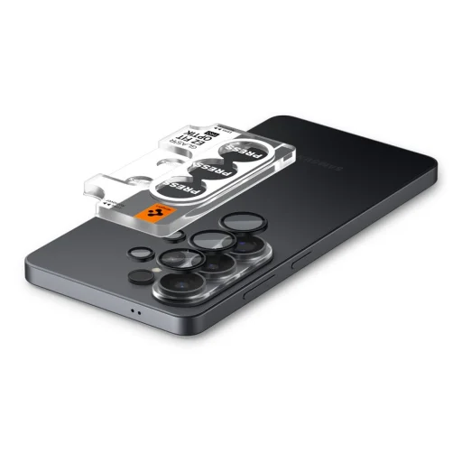 Samsung Galaxy S26 Ultra Spigen Optik Pro Hd Glas.tr "ez Fit" Ochranné sklo na kameru 2 kusy - čierne - 6