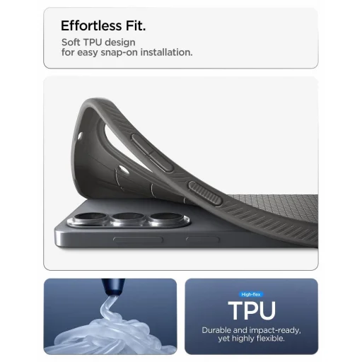 Samsung Galaxy S26 Plus Spigen Liquid Air Szürke márvány tok - 8