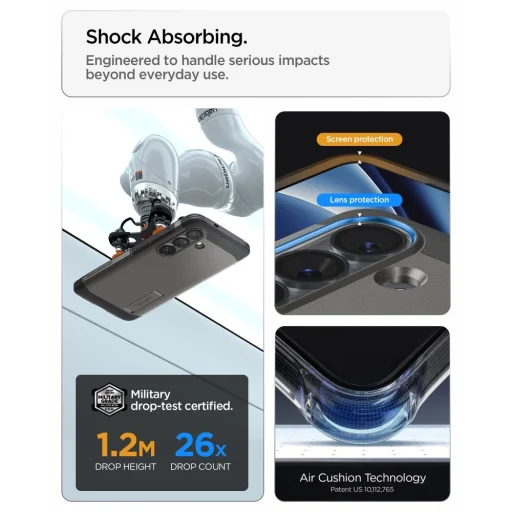 Samsung Galaxy S26 Plus Spigen Tough Armor Mag Magsafe puzdro sivé - 10