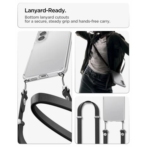 Puzdro Spigen Ultra Hybrid Crystal Clear pre Samsung Galaxy S26 - 11