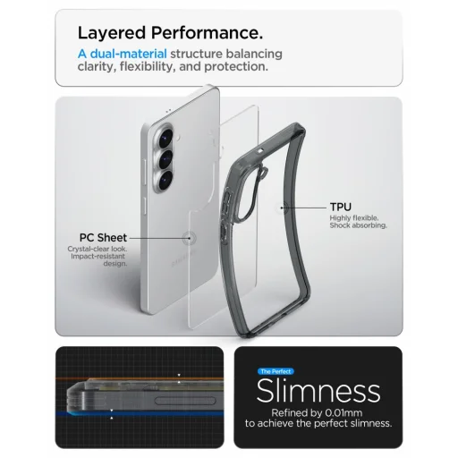 Samsung Galaxy S26 puzdro Spigen Ultra Hybrid, Space Crystal / priehľadné - 7