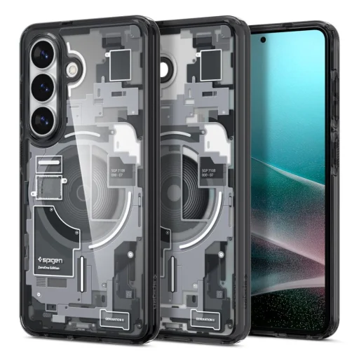 Samsung Galaxy S26 Plus Spigen Ultra Hybrid Mag Magsafe Zero One čierne puzdro - 1