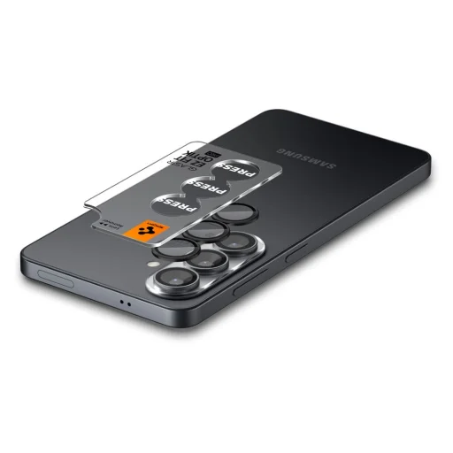 Samsung Galaxy S26+ Plus Spigen Optik Pro Hd Glas.tr ”ez Fit” ochranné sklo na kameru 2-pack čierne - 5