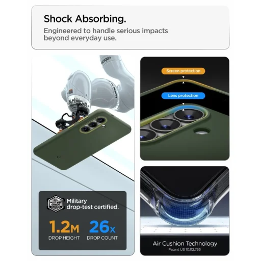 Samsung Galaxy S26 Spigen Nano Pop Mag Magsafe puzdro Avo zelená - 11